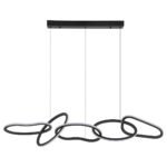 Rings Πολυέλαιος Οροφής LED Dimmable CCT 96W 7680Lm 122cm με Χειριστήριο - Image 13