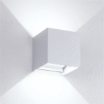 LED ΑΠΛΙΚΑ ΤΕΤΡΑΓΩΝΗ 2X5W 4000K IP54 ΛΕΥΚΗ