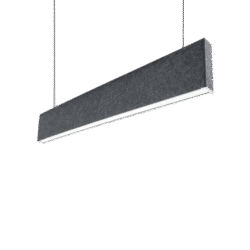 ΗΧΟΑΠΟΡΡΟΦΙΤΙΚΟ LED ΠΡΟΦΙΛ ΚΡΕΜΑΣΤΟ S36 40W 4000K ΛΕΥΚΟ