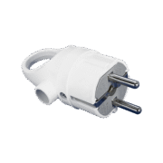 ELMARK ΦΙΣ ΑΡΣΕΝΙΚΟ ΣΟΥΚΟ ΜΕ ΔΑΧΤΥΛΙΔΙ 16А 2Р+Е ΛΕΥΚΟ