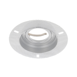 EL-6732 ROUND TRIMLESS DOWNLIGHT GU10 ALUM, WHITE