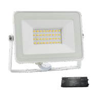 VEGA30 SLIM SMD 30W LED ΠΡΟΒΟΛΕΑΣ 3000K ΛΕΥΚΟ+ ΚΙΤ ΑΣΦΑΛΕΙΑΣ