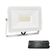 VEGA SLIM SMD LED ΠΡΟΒΟΛΕΑΣ 50W 4000K ΛΕΥΚΟ+ ΚΙΤ ΑΣΦΑΛΕΙΑΣ