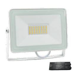 VEGA50 SLIM SMD 50W LED ΠΡΟΒΟΛΕΑΣ 3000K ΛΕΥΚΟ+ ΚΙΤ ΑΣΦΑΛΕΙΑΣ