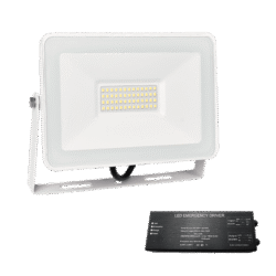 VEGA SLIM SMD LED ΠΡΟΒΟΛΕΑΣ 100W 4000K ΛΕΥΚΟ+ ΚΙΤ ΑΣΦΑΛΕΙΑΣ