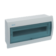 Elmark Πίνακας Χωνευτός 18 Στοιχεία – Μπλε Καπάκι (60183)