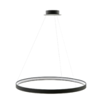 Zuma Line Κρεμαστό Led Φωτιστικό Circle 70W 3000K Μαύρο (La0722/1-Bk) - Image 4