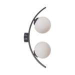 ZUMA LINE WALL LAMP HELIX 5015 2XE14 BLACK/WHITE - Image 2