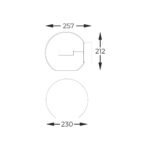 ZUMA LINE WALL LAMP ENCELADUS W0428-01D 5W 3000K C - Image 2