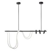 PDC 704 BK # ΡΑΓΑ LED ΜΕ 3 ΣΠΟΤ &  ΑΝΙΣΟΠΕΔΗ ΤΑΙΝΙΑ