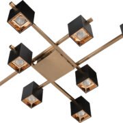 CCC 697-8 BΚ+GD # ΟΡΟΦΗΣ LED ΡΑΒΔΟΙ ΜΕ 8 ΣΠΟΤ