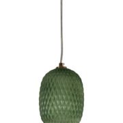 PDC 1281 GN  1/Φ ΣΦΥΡΙΛΑΤΟ  ΔΙΑΦΑΝΟ ΜΕ ΔΙΑΚΟΣΜΗΤΙΚΟ ΠΡΑΣΙΝΟ ΓΥΑΛΙ 1XE27