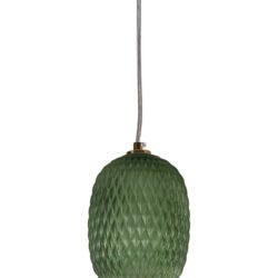 PDC 1281 GN  1/Φ ΣΦΥΡΙΛΑΤΟ  ΔΙΑΦΑΝΟ ΜΕ ΔΙΑΚΟΣΜΗΤΙΚΟ ΠΡΑΣΙΝΟ ΓΥΑΛΙ 1XE27