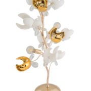 TLC 780-3 ΕΠΙΤΡΑΠΕΖΙΑ ΛΑΜΠΑ ΜΕ ΧΡΥΣΕΣ ΚΑΙ ΛΕΥΚΕΣ ΤΟΥΛΙΠΕΣ 3ΧΕ14