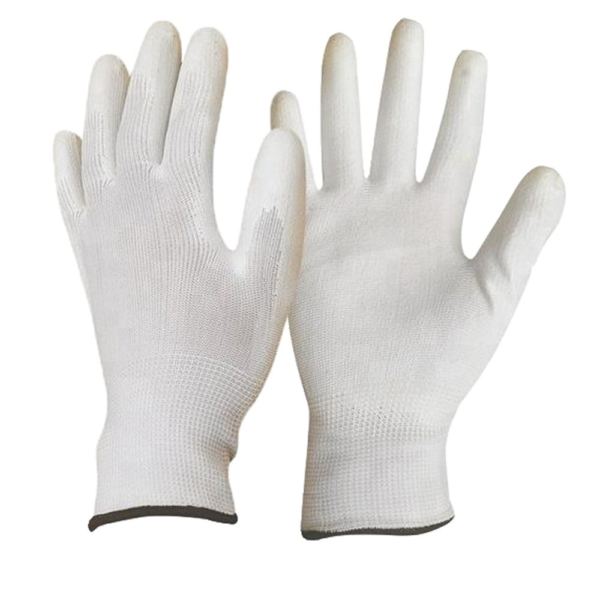 POLYESTER GLOVES COATED WITH PU SIZE 10 - Image 2