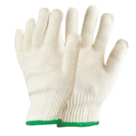 COTTON SAFETY GLOVES SIZE 10 - Image 2