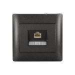 RHYME ΠΡΙΖΑ ΤΗΛΕΦΩΝΟΥ RJ45(CAT6E) ΓΡΑΦΙΤΗΣ ΜΕΤΑΛΛΙΖΕ - Image 2