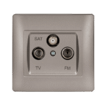 RHYME ΠΡΙΖΑ ТV+FM+SAT ΓΚΡΙ ΜΕΤΑΛΛΙΖΕ - Image 2