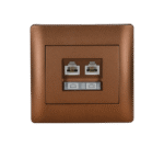 RHYME RJ11+RJ45 ΚΑΦΕ ΜΕΤΑΛΛΙΖΕ - Image 2