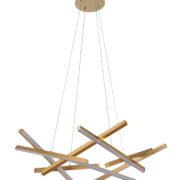 PDC 551-85 GD LED ΠΟΛΥΦΩΤΟ 85ΕΚ ΧΡΥΣΟ ΤΡΙΛΙΖΑ 96W 3000K