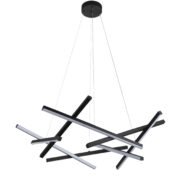 PDC 551-85 BK  LED ΠΟΛΥΦΩΤΟ 85ΕΚ ΜΑΥΡΟ ΤΡΙΛΙΖΑ 96W 3000K