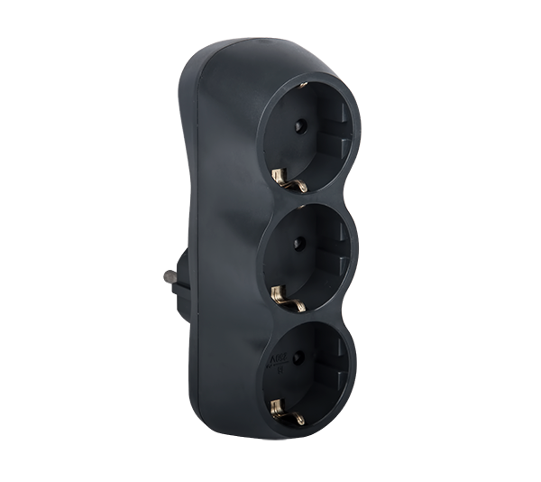 192208-5 ΑΝΤΑΠΤΟΡΑΣ ΤΡΙΠΛΟΣ ΓΡΑΦΙΤΗΣ - Image 1