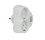 ΑΝΤΑΠΤΟΡΑΣ ΔΙΠΛΟΣ ΛΕΥΚΟΣ ΜΕ ΔΙΑΚΟΠΤΗ