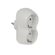 ΑΝΤΑΠΤΟΡΑΣ ΔΙΠΛΟΣ ΛΕΥΚΟΣ