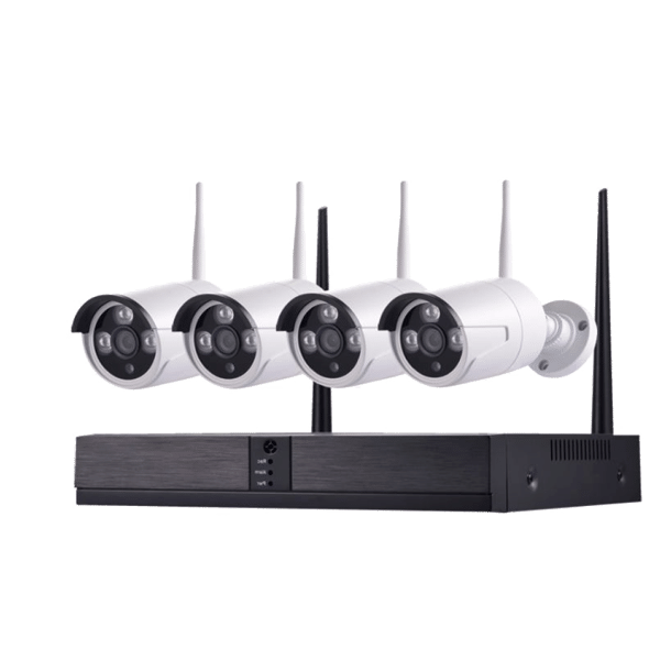 195069-2 EL-4004N NVR 4 ΚΑΝΑΛΙΑ + 4 ΚΑΜΕΡΕΣ- ΣΕΤ - Image 1