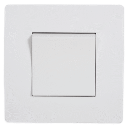 EL BASIC TG115 1 BUTTON CROSS WAY SWITCH WHITE-OLD