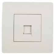 EL BASIC TZ112 COMPUTER LINE SOCKET CREAM-OLD