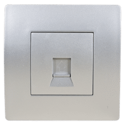 EL BASIC TZ112 COMPUTER LINE SOCKET SILVER GREY-OL