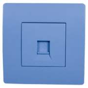 EL BASIC TZ112 COMPUTER LINE SOCKET BLUE-OLD