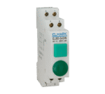 ΜΠΟΥΤΟΝ ΜΕ ΛΥΧΝΙΑ ELBD-R-DIN 1NO+2NC ΚΟΚΚΙΝΟ 230V