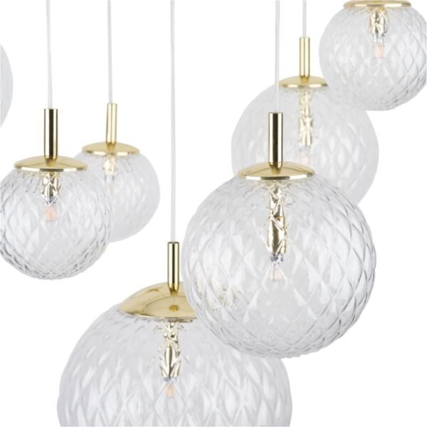 TK LIGHTING CHANDELIER CADIX 4608 7XG9 GOLD - Image 5