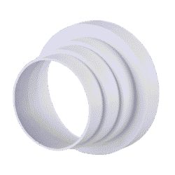 ΑΝΤΑΠΤΟΡΑΣ ΜΕΙΩΣΗΣ ΓΕΝΙΚΗΣ ΧΡΗΣΗΣ Ø100- Ø150