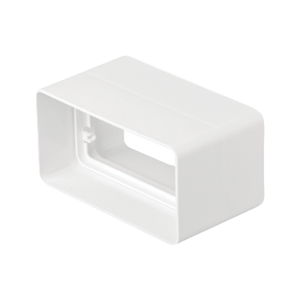 500229-4 EL02-523 PVC CONNECTOR FOR FLAT DUCTS 220x55MM - Image 1