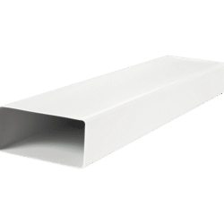 EL02-413 PVC FLAT DUCTS 110x55MM, 1M