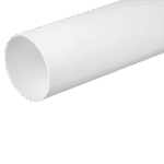 EL02-466 PVC ROUND DUCTS D100MM, 1M
