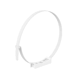 EL02-515 PVC HOLDER FOR CABLE TIES 20PCS, SET