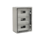 ΠΛΑΣΤΙΚΟΣ ΠΙΝΑΚΑΣ ABS PP 3116 45 ΘΕΣΕΩΝ IP 65 - ΔΙΑΦΑΝΗ ΠΟΡΤΑ - Image 2