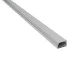2m. 15X10 PLASTIC CABLE TRUNKING CT2 GREY - Image 2