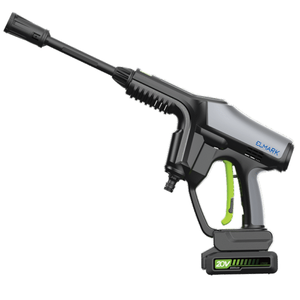 EL-101CHPW Επαναφορτιζόμενο Πλυστικό Μηχάνημα Χωρίς Καλώδιο 200W 40bar Elmark - Image 2