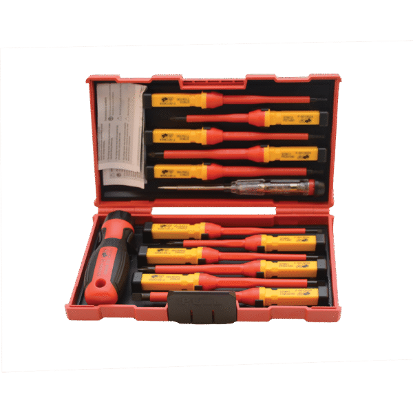 13PCS VDE INSULATED SCREWDRIVER SET CRV - Image 2