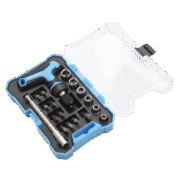 18PCS RATCHET WRENCH AND SCREWDRIVER SET CRV