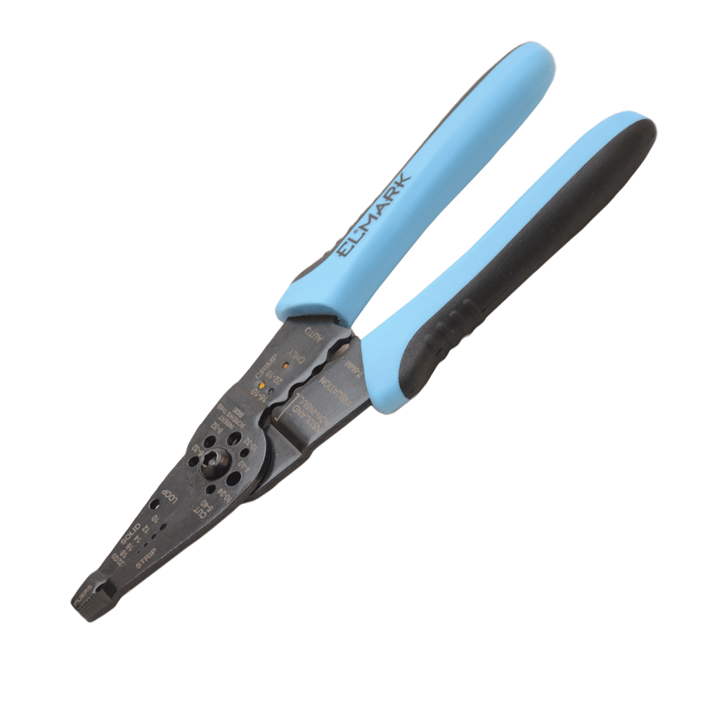 598152-1 INSULATED WIRE STRIPPER PLIERS 200mm - Image 1