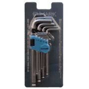 9PCS BALL POINT INNER HEX KEY SET 170mm LONG ARM