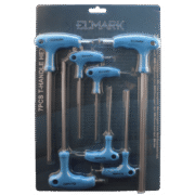 7PCS T-HANDLE HEX SET