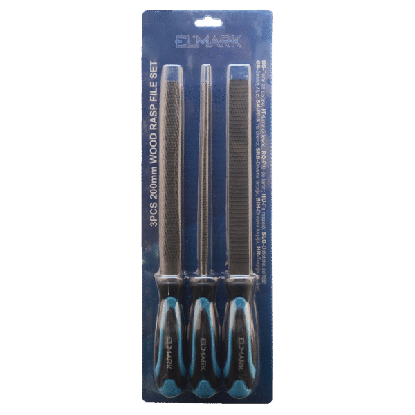 3PCS 200mm WOOD RASP FILE SET - Image 2