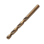 TWIST DRILL DIN338 TIN FINISHING 135° M35 6mm